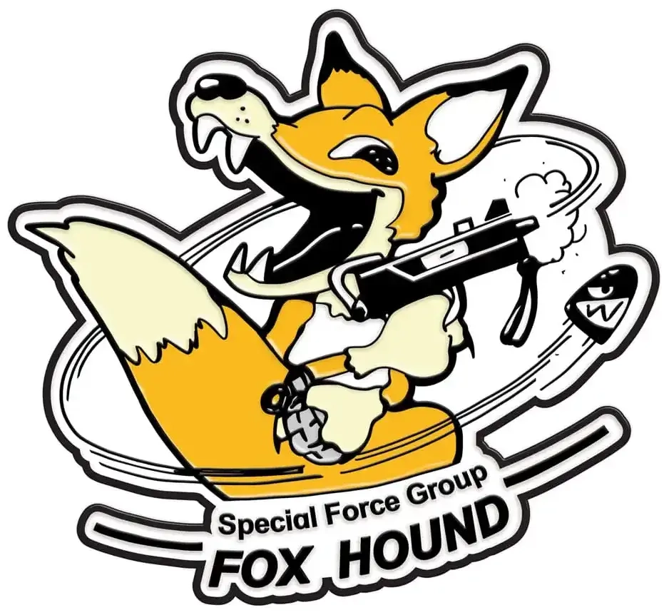 Metal Gear Solid FOXHOUND Limited Edition Pin Badge