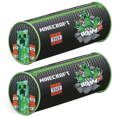 Minecraft (Tnt Boom) Barrel Pencil Case