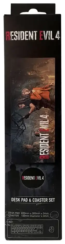 Resident Evil 4 Desk Pad & Coaster Set