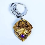 Custodian Shoulder Plate Keychain - Warhammer 40K