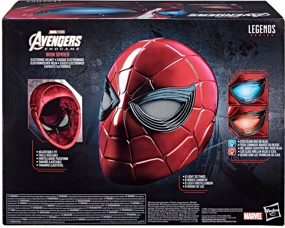 Avengers: Endgame Marvel Legends Series Elektronischer Helm Iron Spider