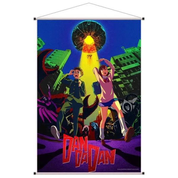 Dan Da Dan - Wallscroll - Okarun & Momo - 60x90cm