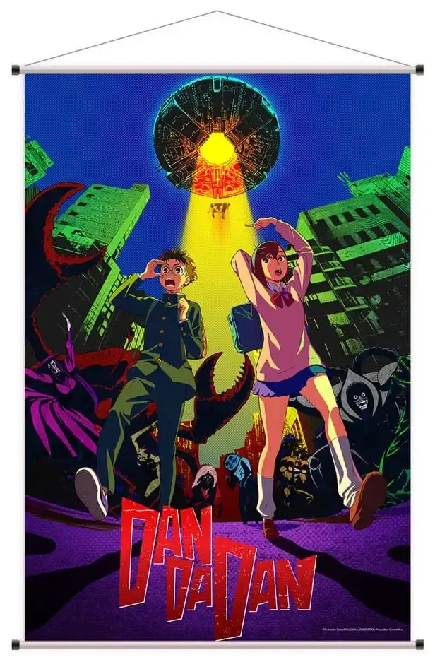 Dan Da Dan - Wallscroll - Okarun & Momo - 60x90cm
