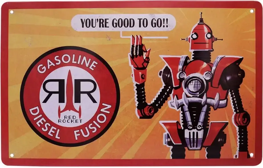 Fallout Tin Sign Set