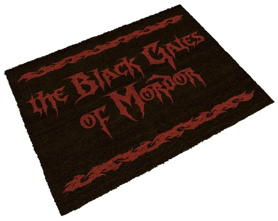 The Black Gates Of Mordor Doormat 60X40 The Lord Of The Rings