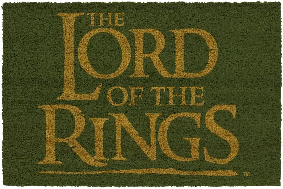 Logo Lotr Doormat 60X40 The Lord Of The Rings