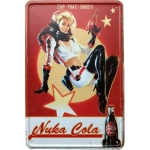 Fallout - Metal Sign „Nuka Cola Girl“