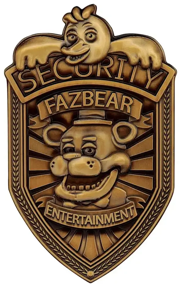 Five Nights at Freddy's Replica Security Badge