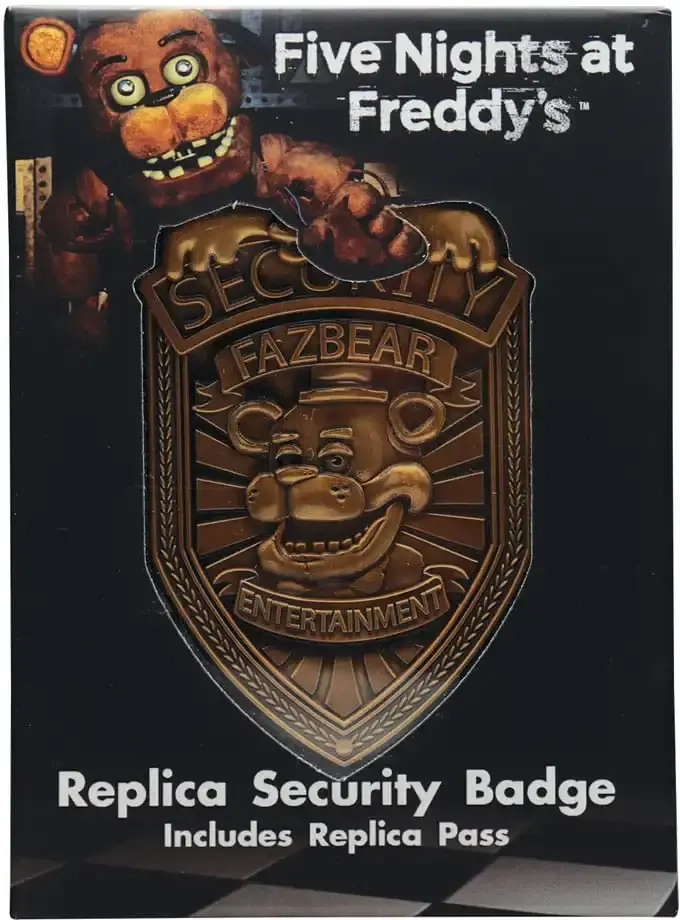 Five Nights at Freddy's Replica Security Badge