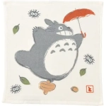 Imabari Mini Towel Big Totoro Umbrella 34X36 cm - My Neighbor Totoro