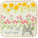 Mini Towel Totoro Wild flowers 25x25 cm - My Neighbor Totoro
