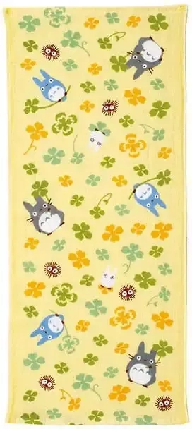 Imabari Towel Totoro Clover 34x80 cm - My Neighbor Totoro