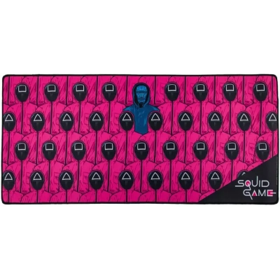 Desk Mat Front Man and Guards - Squid Game