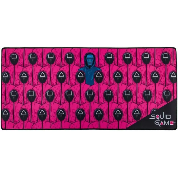 Desk Mat Front Man and Guards - Squid Game