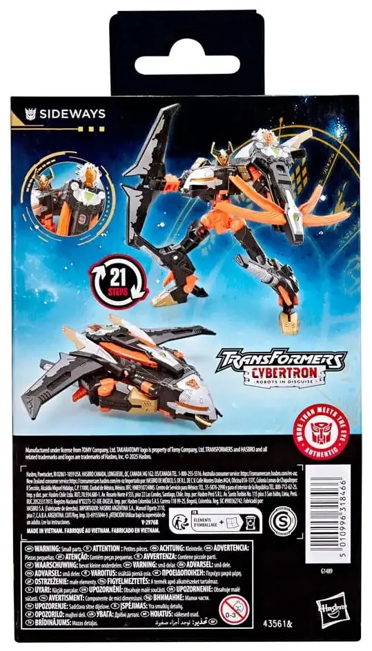 Transformers Age of the Primes Deluxe Class Transformers: Cybertron Sideways