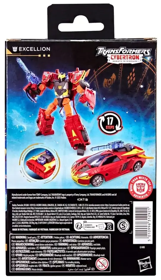 Transformers Age of the Primes Deluxe Class Transformers: Cybertron Excellion