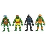TMNT (Archie Comics) - 7” Scale Action Figure - Stump Wrestling Turtles 4 Pack
