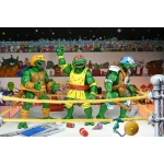 TMNT (Archie Comics) - 7” Scale Action Figure - Stump Wrestling Turtles 4 Pack TMNT (Archie Comics) - 7” Scale Action Figure - Stump Wrestling Turtles 4 Pack