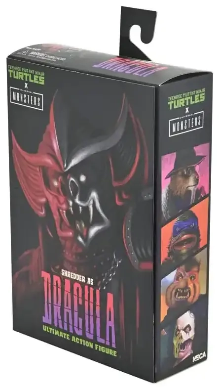 TMNT x Universal Monsters - 7” Scale Action Figure - Shredder as Dracula (Classic Colors)