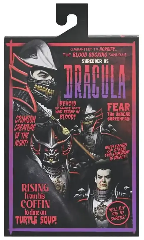 TMNT x Universal Monsters - 7” Scale Action Figure - Shredder as Dracula (Classic Colors)