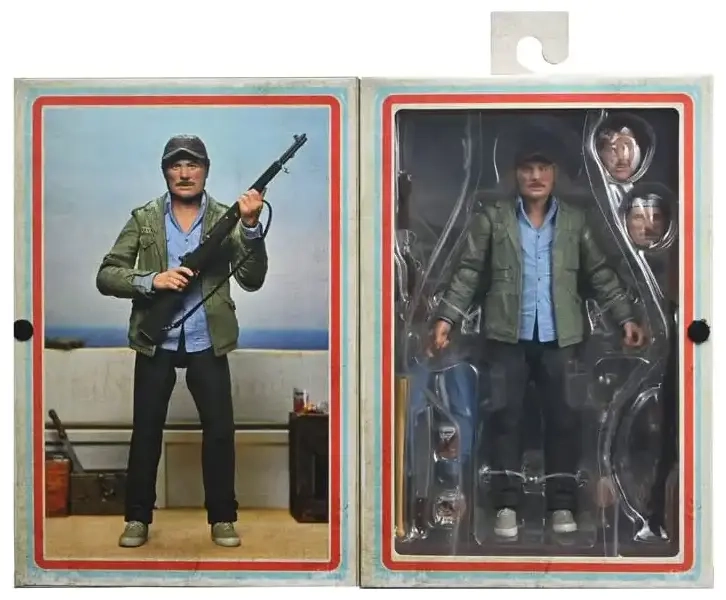 Jaws - 7” Scale Action Figure - Ultimate Sam Quint 50th Anniversary Figure