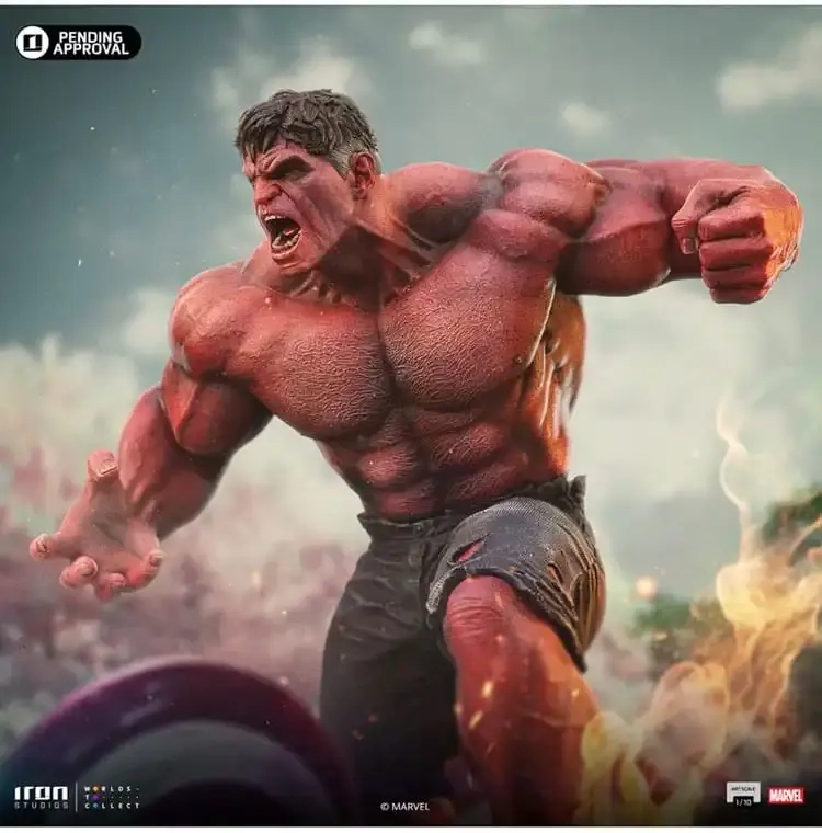 Marvel Red Hulk Captain America: Brave New World Art Scale 1/10