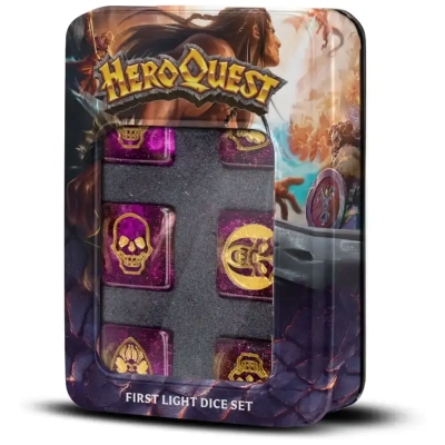HeroQuest First Light D6 Dice Set