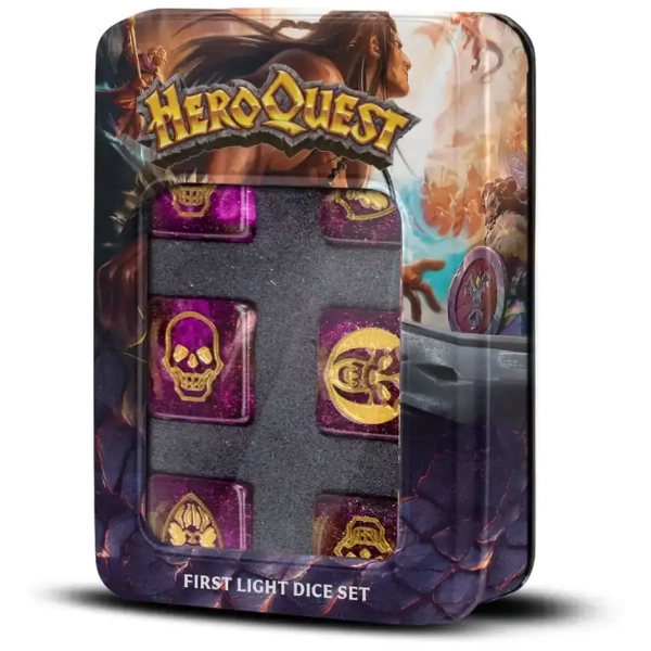HeroQuest First Light D6 Dice Set