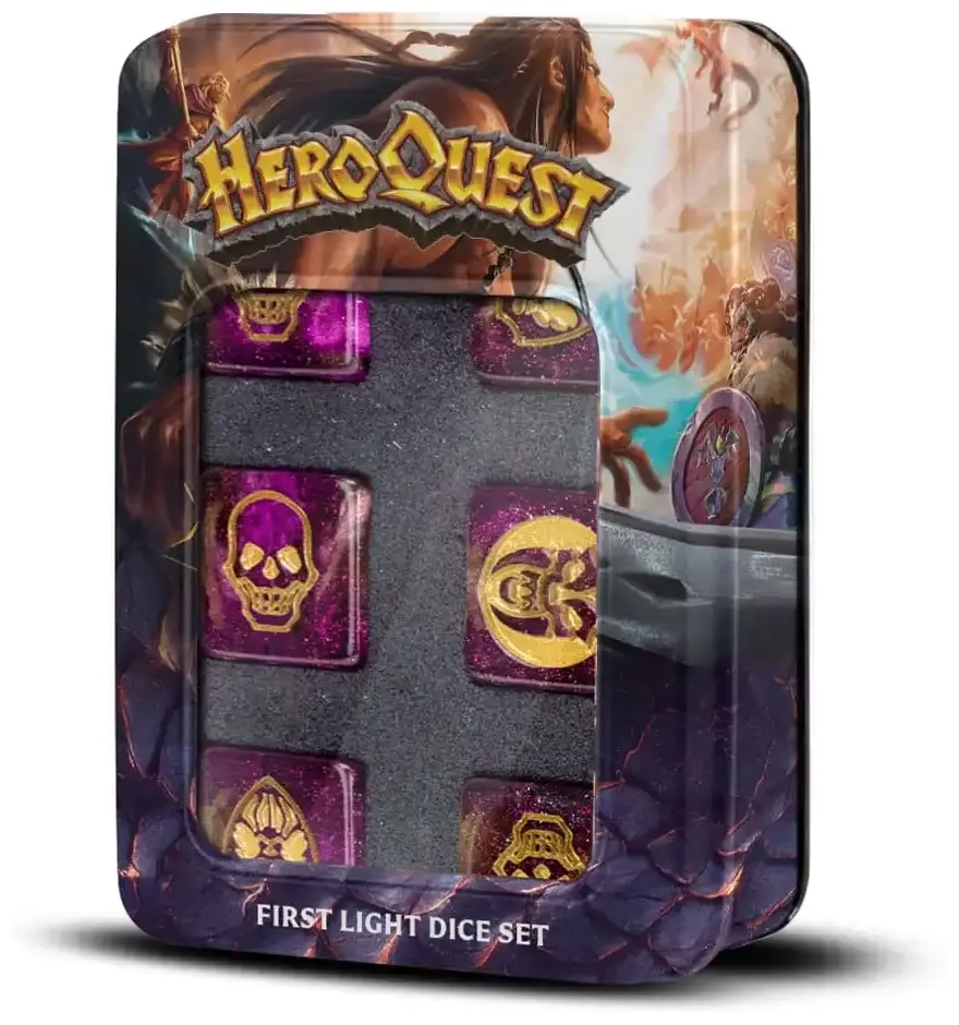HeroQuest First Light D6 Dice Set