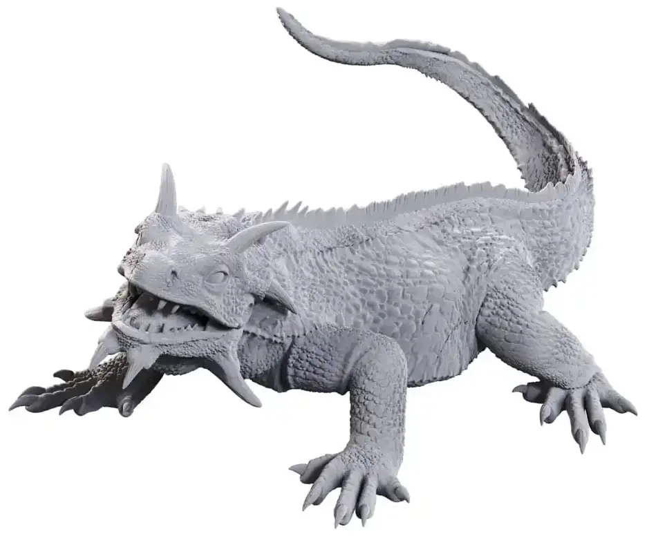 D&D Nolzur's Marvelous Miniatures: Tortle Druid & Wild Shape Giant Lizard