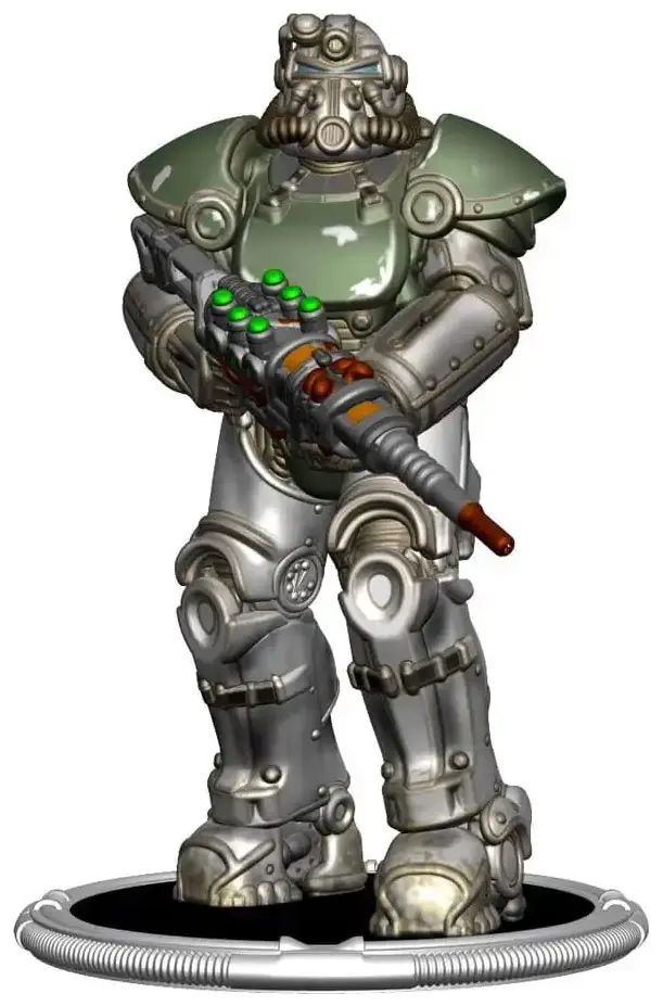 Fallout Collectible Figures Set T-51 & Vault Boy (Classic)