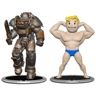 Fallout Collectible Figures Set Raider & Vault Boy (Strong)