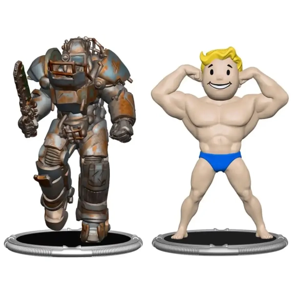 Fallout Collectible Figures Set Raider & Vault Boy (Strong)