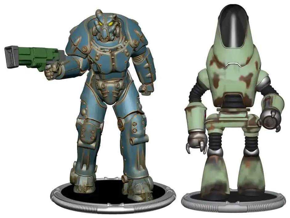 Fallout Collectible Figures Set X01 & Protectron