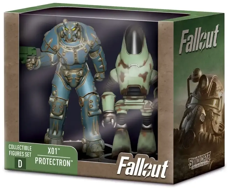 Fallout Collectible Figures Set X01 & Protectron
