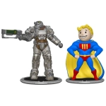 Fallout Collectible Figures Set T-60 & Vault Boy (Power)