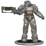 Fallout Collectible Figures Set T-60 & Vault Boy (Power)
