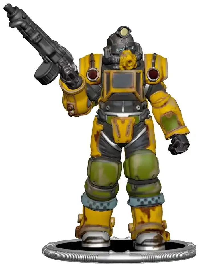 Fallout Collectible Figures Set Excavator & Vault Boy (Gun)