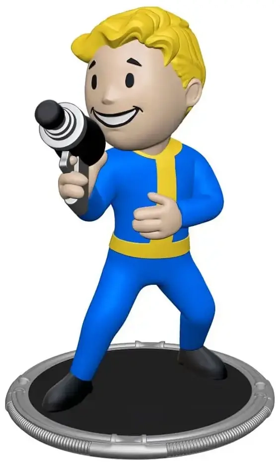 Fallout Collectible Figures Set Excavator & Vault Boy (Gun)