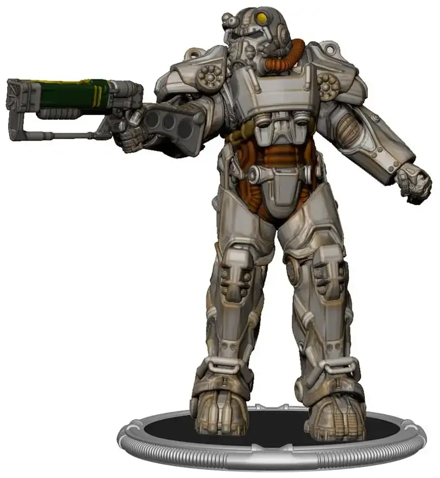 Fallout T-60 Power Armor 3" Figure