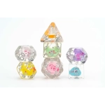 16mm Resin Poly Dice Set: Love Dice 16mm Resin Poly Dice Set: Love Dice