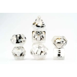 16mm Resin Poly Dice Set Penguin Dice