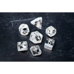 16mm Resin Poly Dice Set Penguin Dice