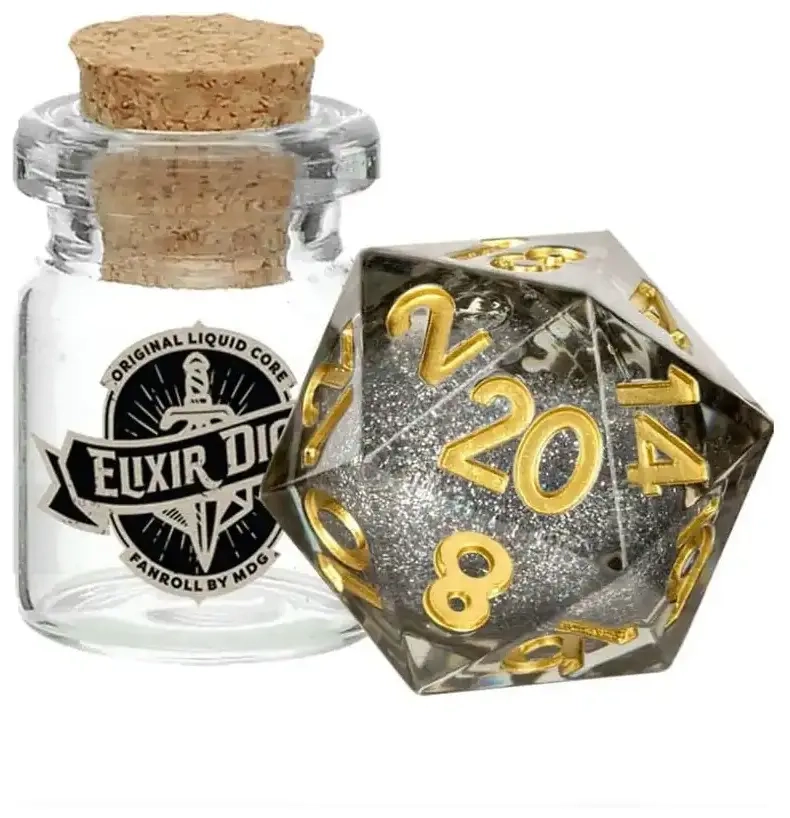 D20 Würfel - Elixir Liquid Core Vanishing Oil