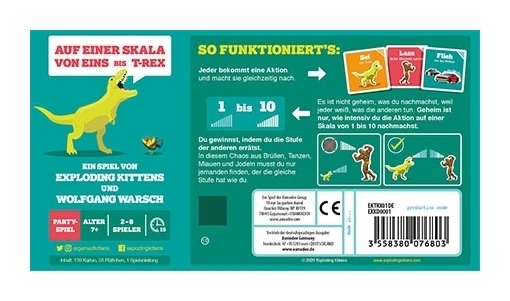 Auf einer Skala von Eins bis T-Rex 