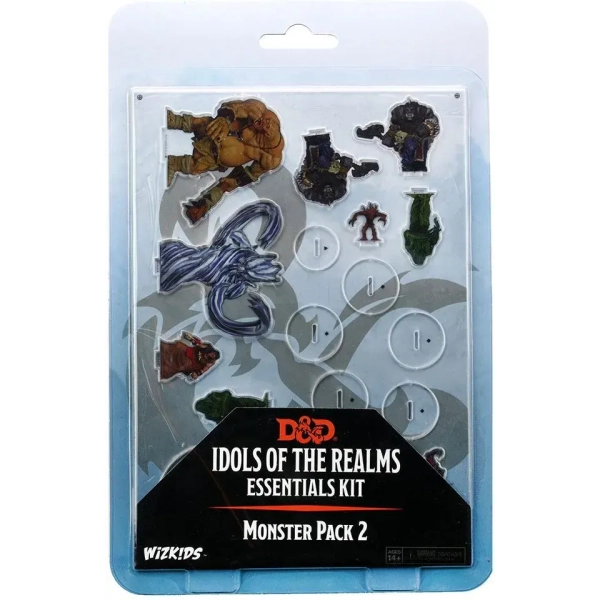 D&D Fantasy Miniatures Idols of the Realms Essential 2D Miniatures Monster Pack 2 D&D Fantasy Miniatures Idols of the Realms Essential 2D Miniatures Monster Pack 2