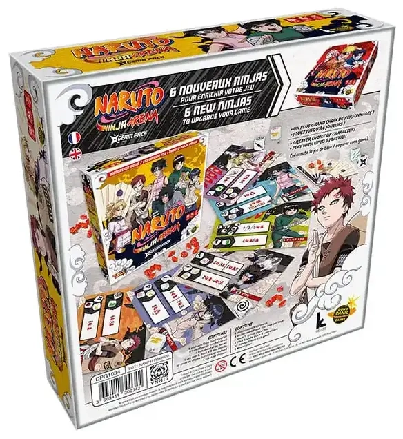Naruto Ninja Arena Genin Pack - Expansion - EN/FR