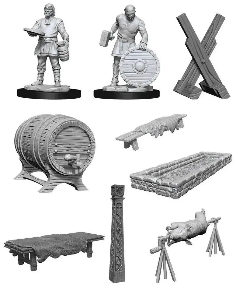 WizKids Deep Cuts Miniatures W13 Vikings