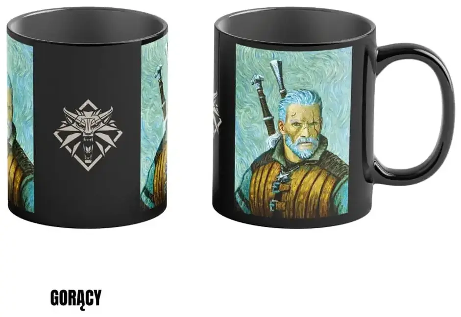 Game Art Chronicles: The Witcher Geralt Van Gogh Mug