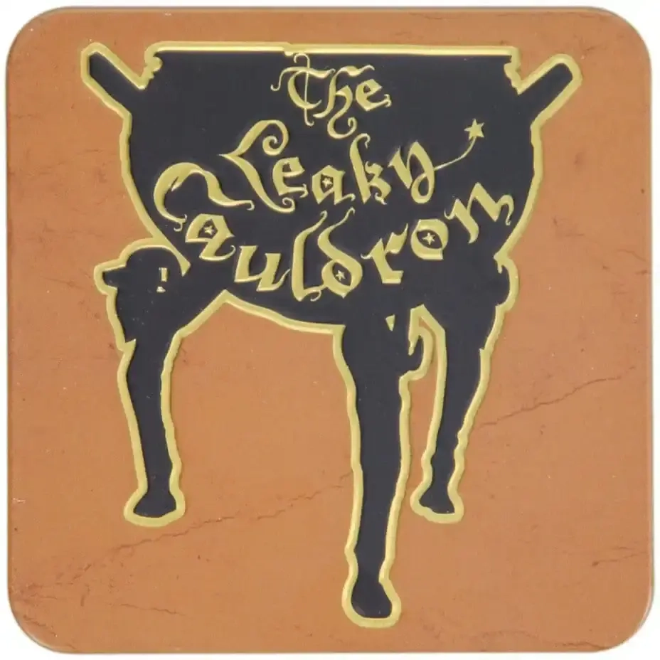 Harry Potter Leaky Cauldron Glass and Coaster Set